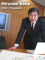 Hironao Sone, CEO/President